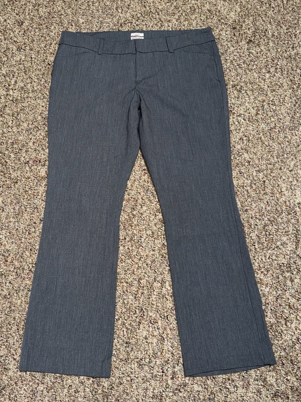 Merona women's size 16 pants Dark Gray Dress Pants - Straight Leg